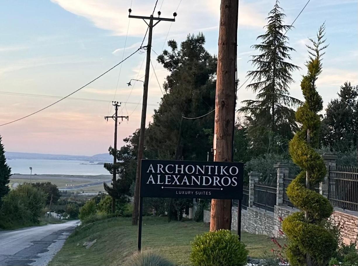 Archontiko Alexandros Luxury Suites Kardiá Buitenkant foto